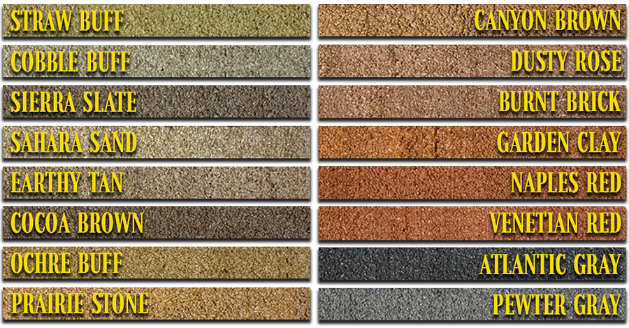 CurbColor™ Swatches